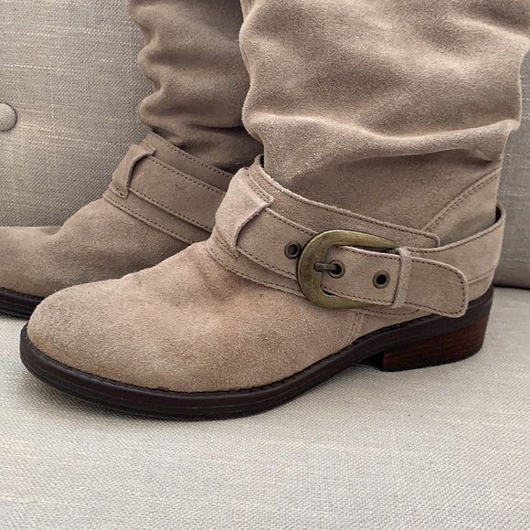 Leather suede boots from DSW - Picture 2 of 4